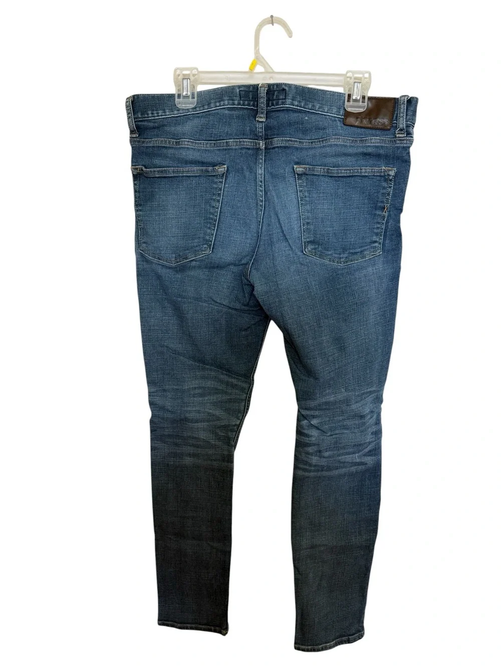 Express Men's Skinny Jeans in Faded Blue